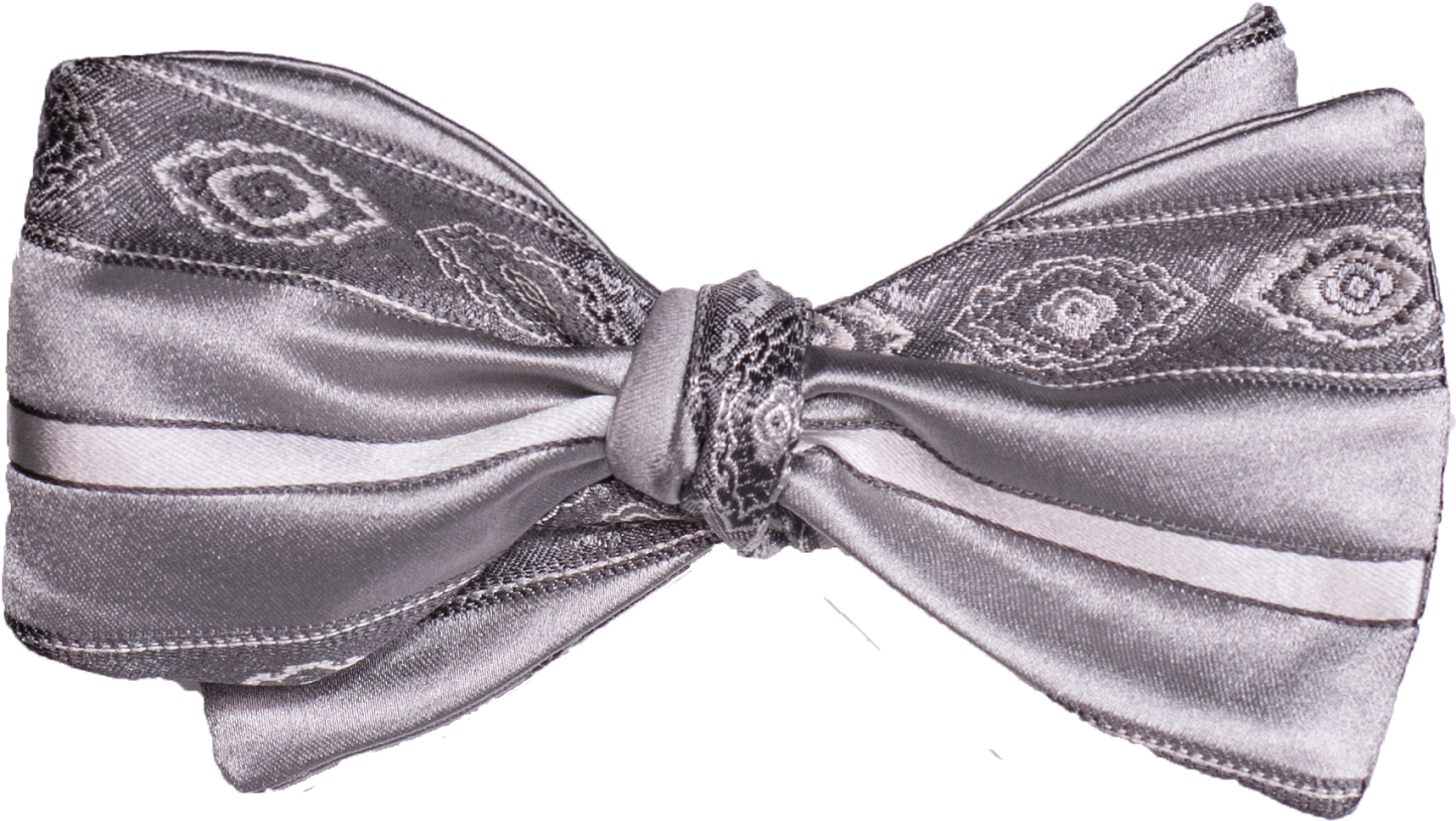 A Close Up Of A Bow Tie