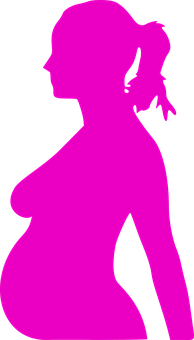 A Silhouette Of A Woman