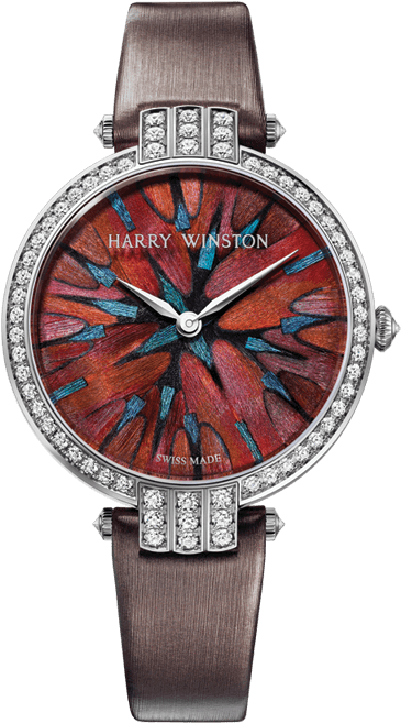 Premier Feathers - Harry Winston Peacock Watch, Hd Png Download