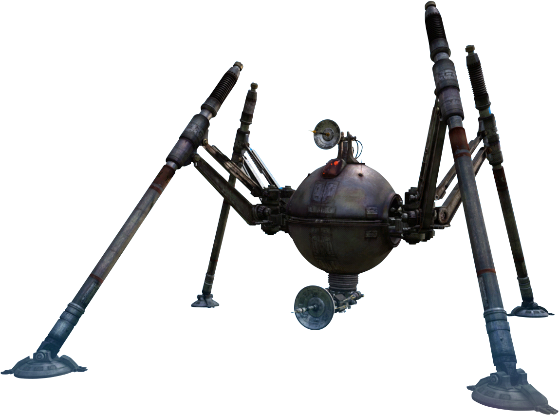 A Metal Spider With Multiple Legs