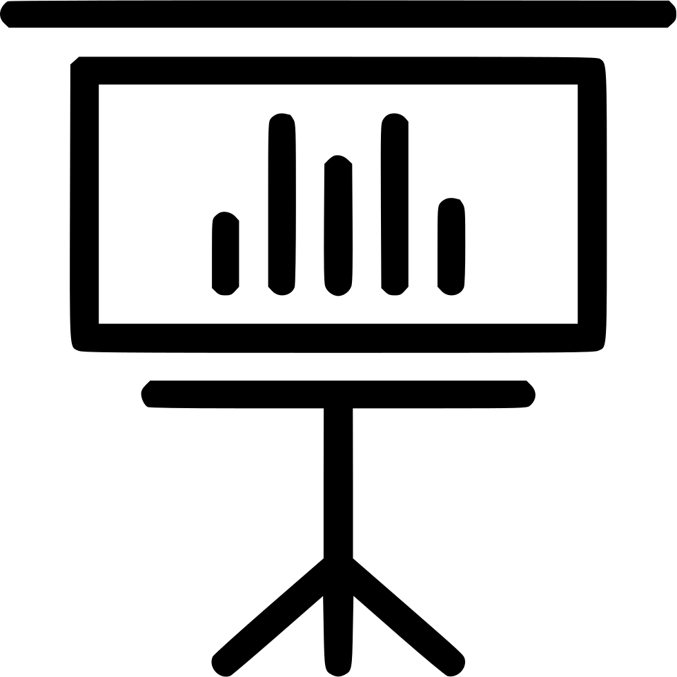 A Black And White Diagram On A Stand