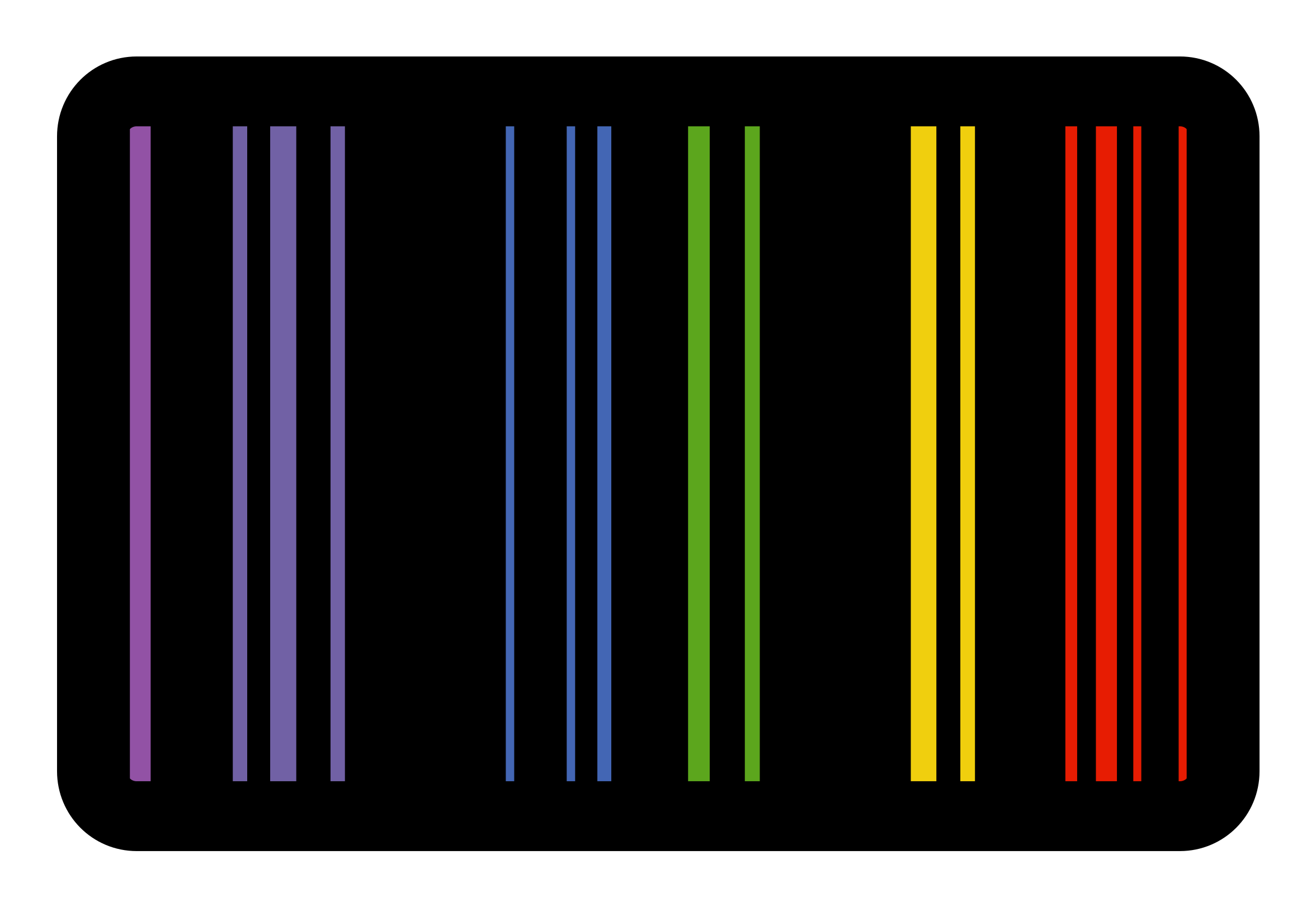 A Black Background With Colorful Lines