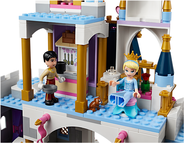 A Toy Building Set With A Couple Of People