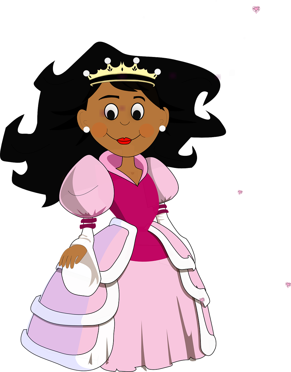 Princess Cute Cartoon Fairy Png Image - Disney Good Morning Princess, Transparent Png