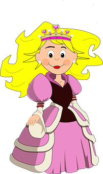 Cartoon Of A Princess