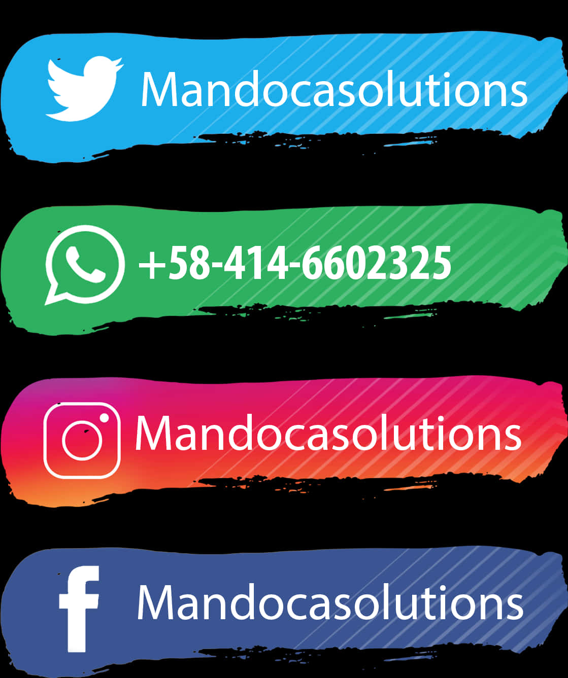 A Group Of Colorful Rectangular Banners With White Text