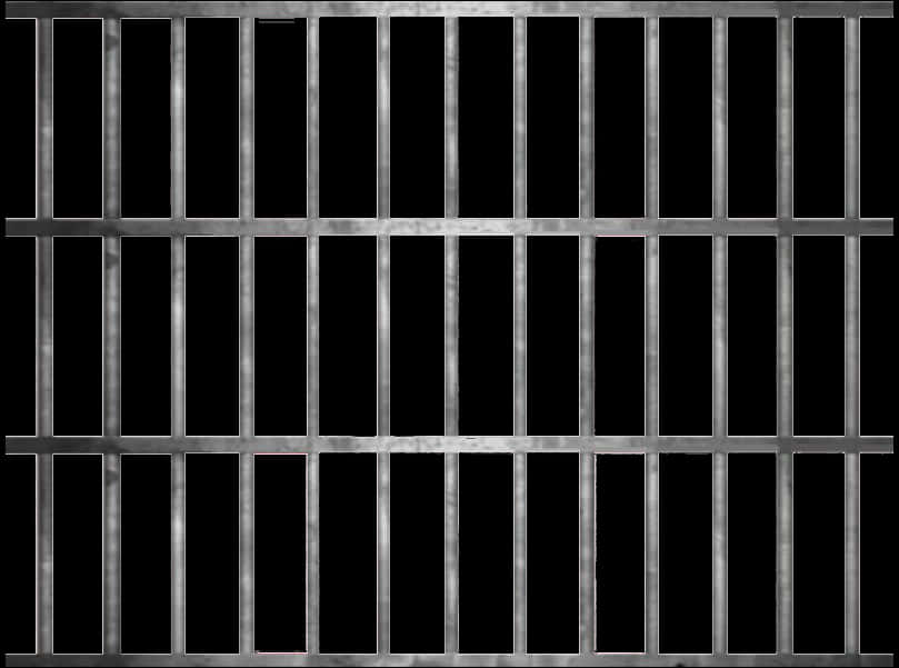 A Metal Grid With Bars