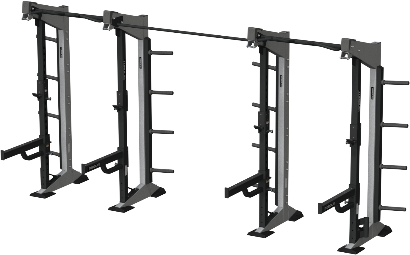 A Black And Grey Weight Lifting Equipment