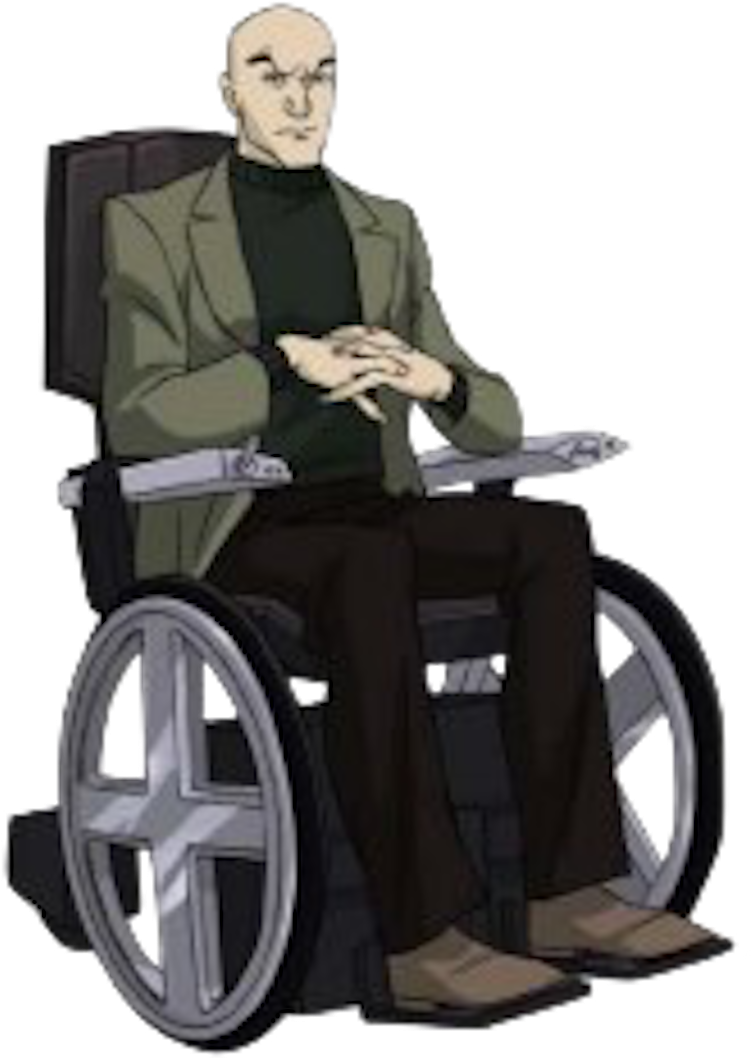 A Cartoon Of A Man In A Wheelchair
