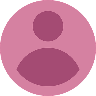 A Purple Circle With A Person In It