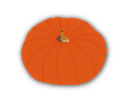 A Pumpkin With A Stem