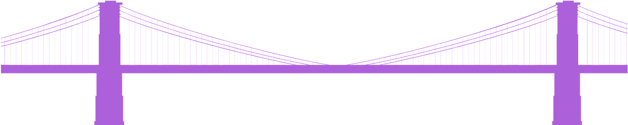 A Purple Bridge With Black Background