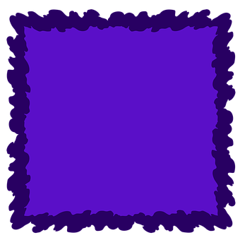A Blue Square With Black Border