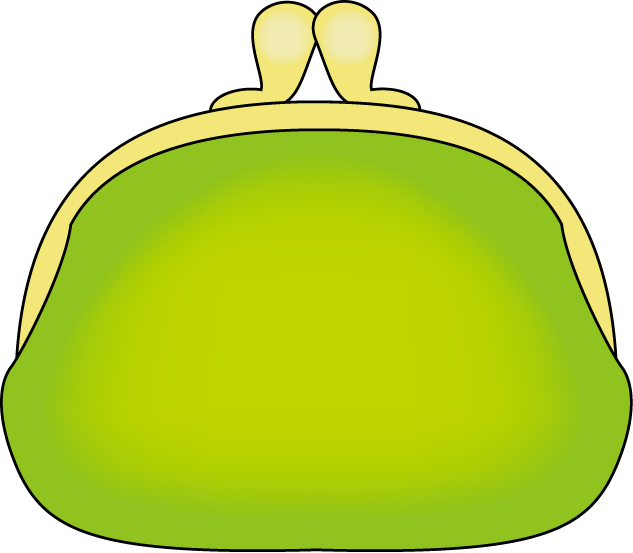 A Green Purse With A Black Background