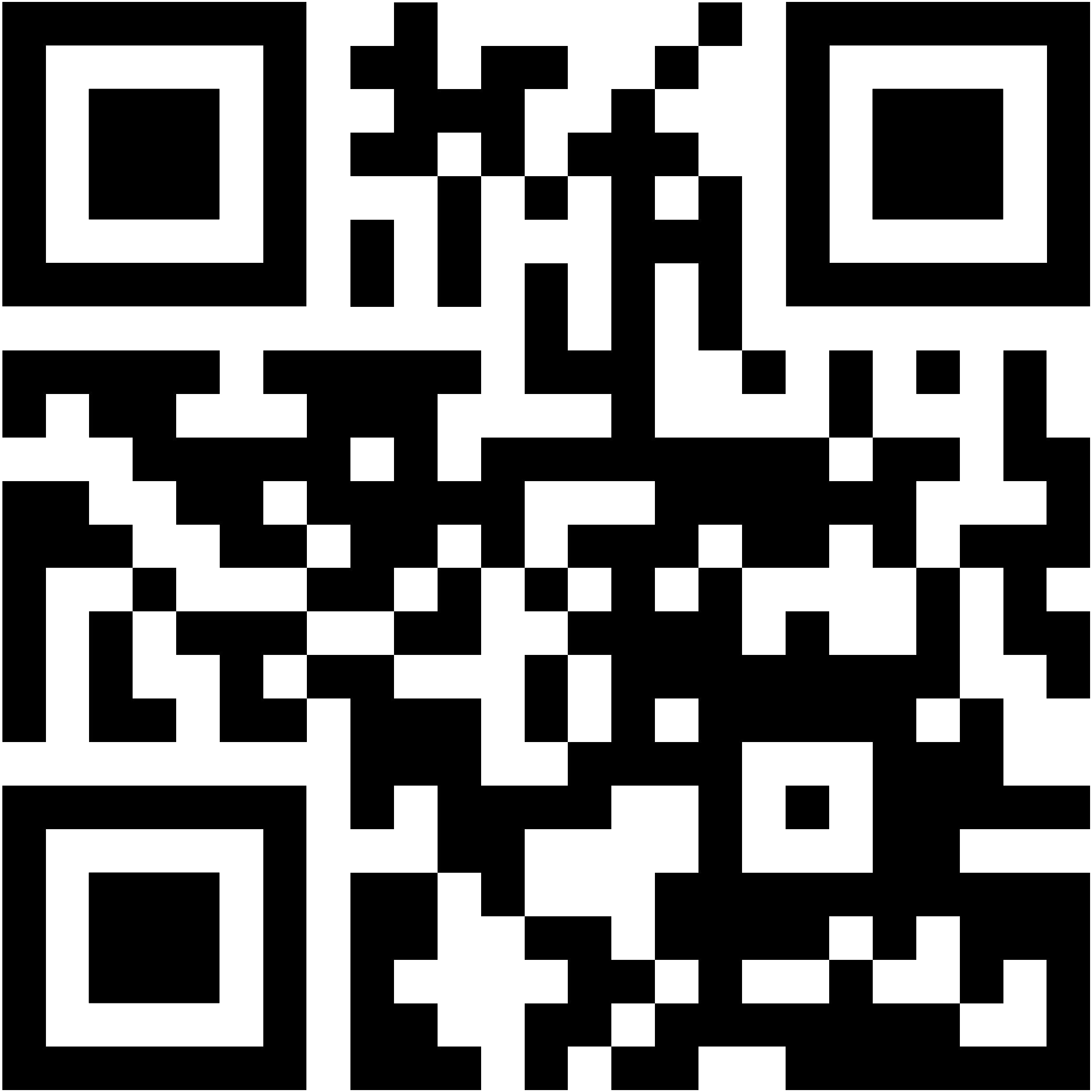 A Black Grid With White Squares