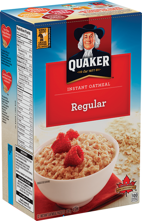 A Box Of Oatmeal With A Bowl Of Oatmeal