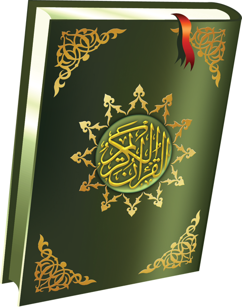 A Green Book With Gold Designs