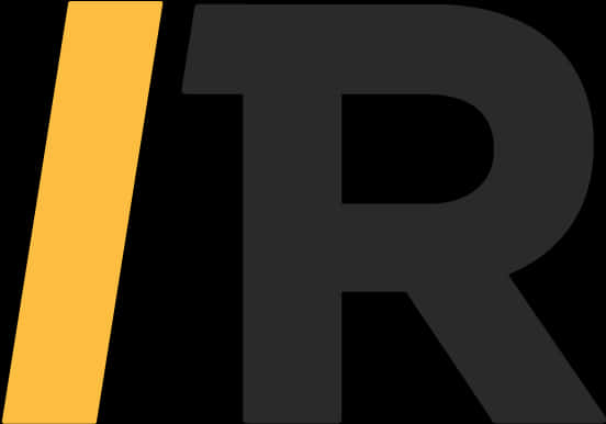A Black And Yellow Logo