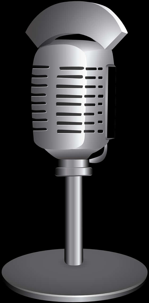 A Close-up Of A Microphone
