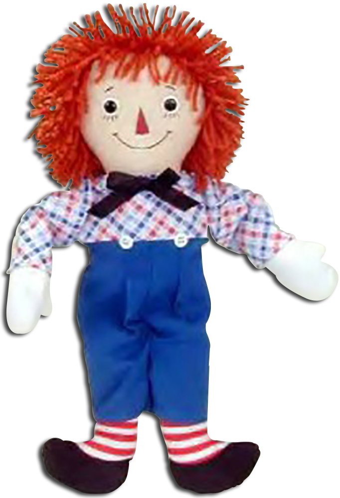 A Stuffed Toy Of A Red Haired Doll