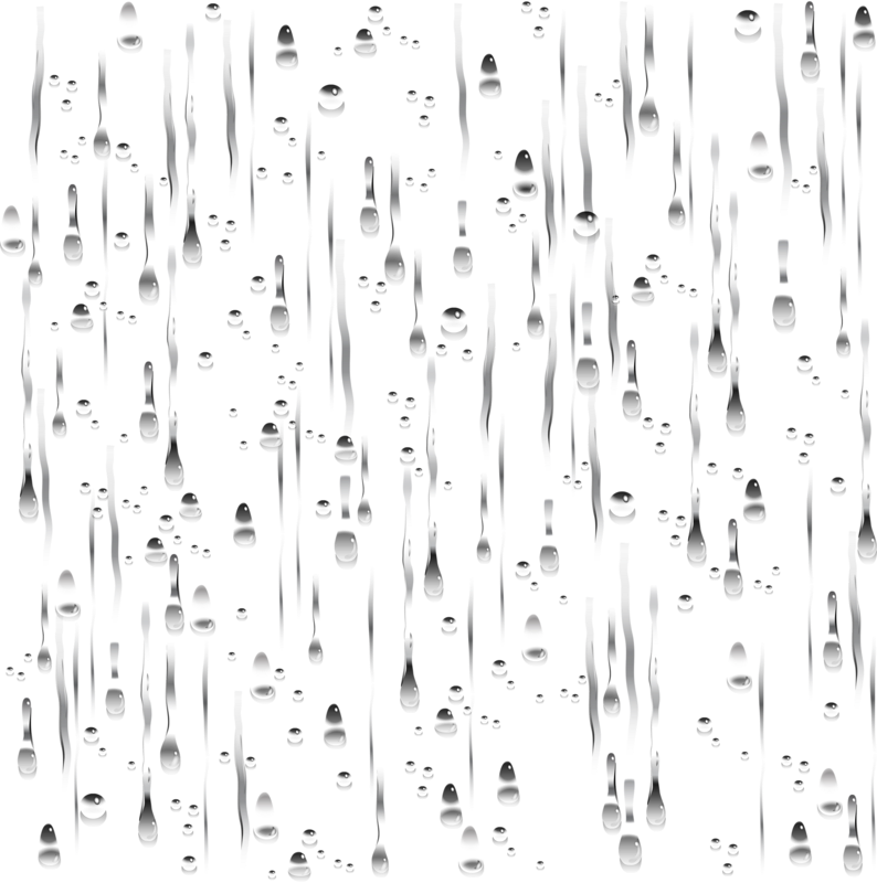 A Black Background With Many Drops Of Water