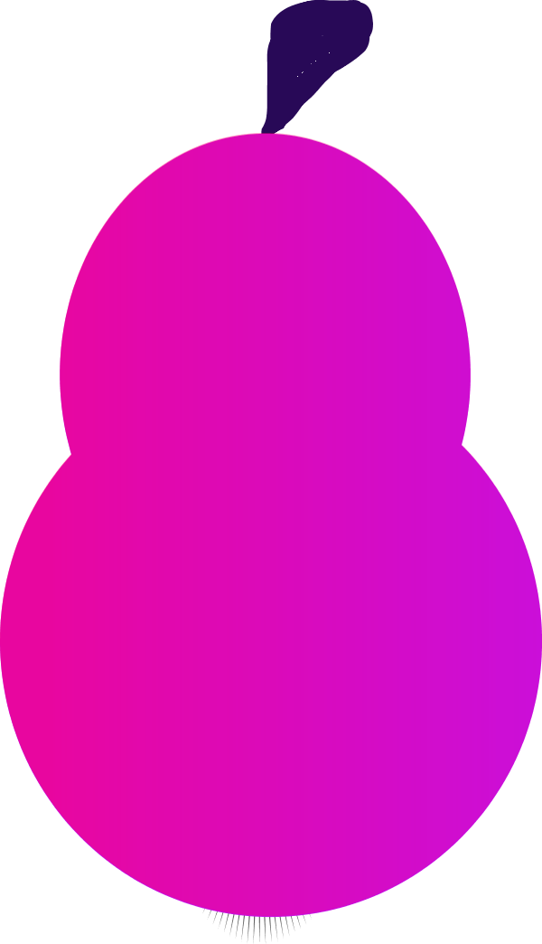 A Purple And Black Object