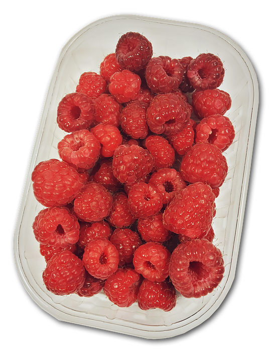 A Bowl Of Raspberries