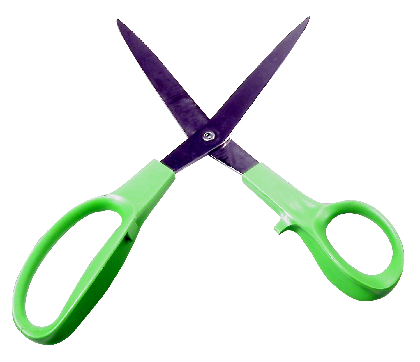 Realistic Green Scissors