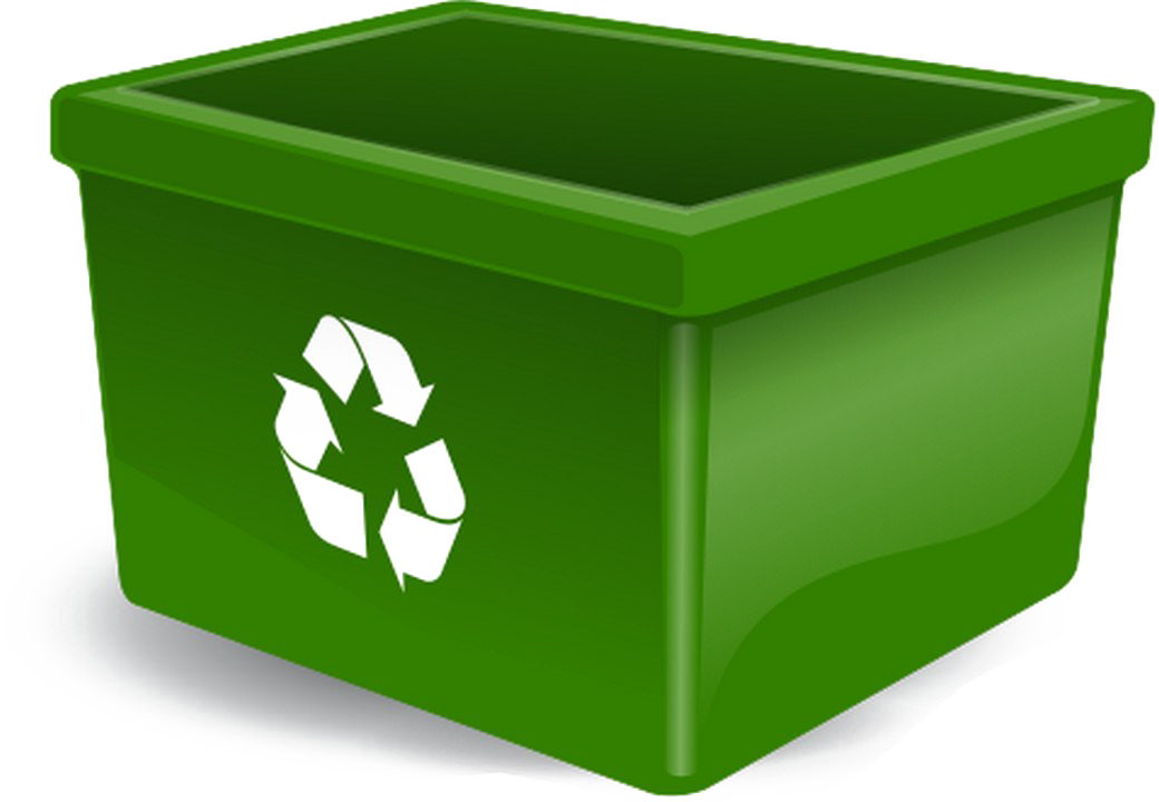 Recycle Bin Png Background Image - Recycling Bin Clipart, Transparent Png