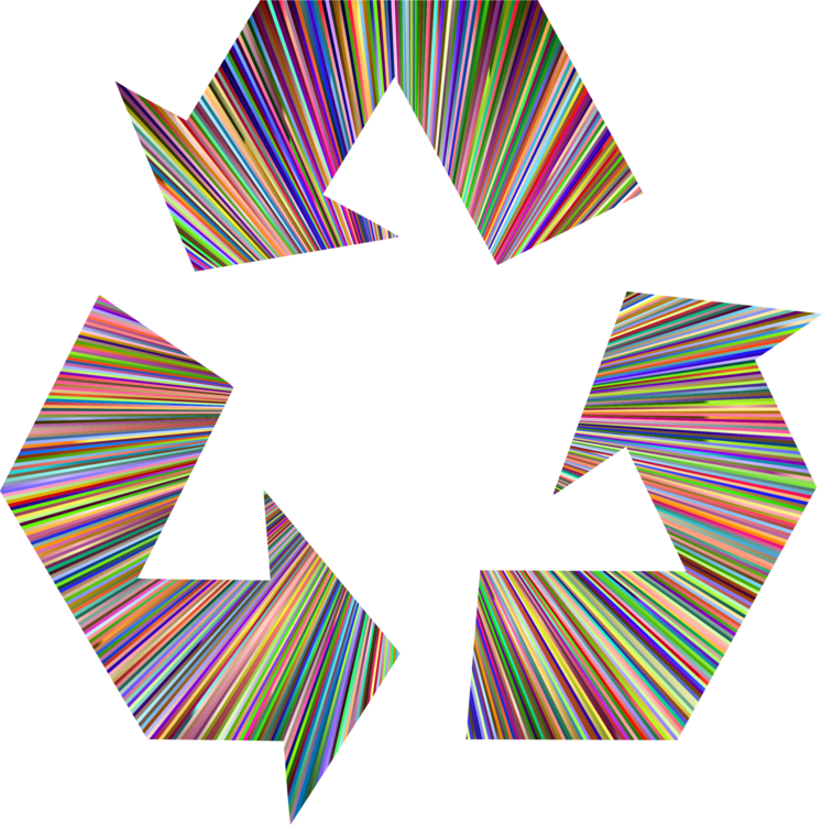 A Colorful Recycle Symbol