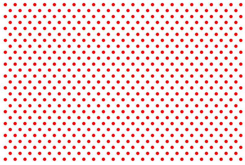 A Black And Red Polka Dot Background