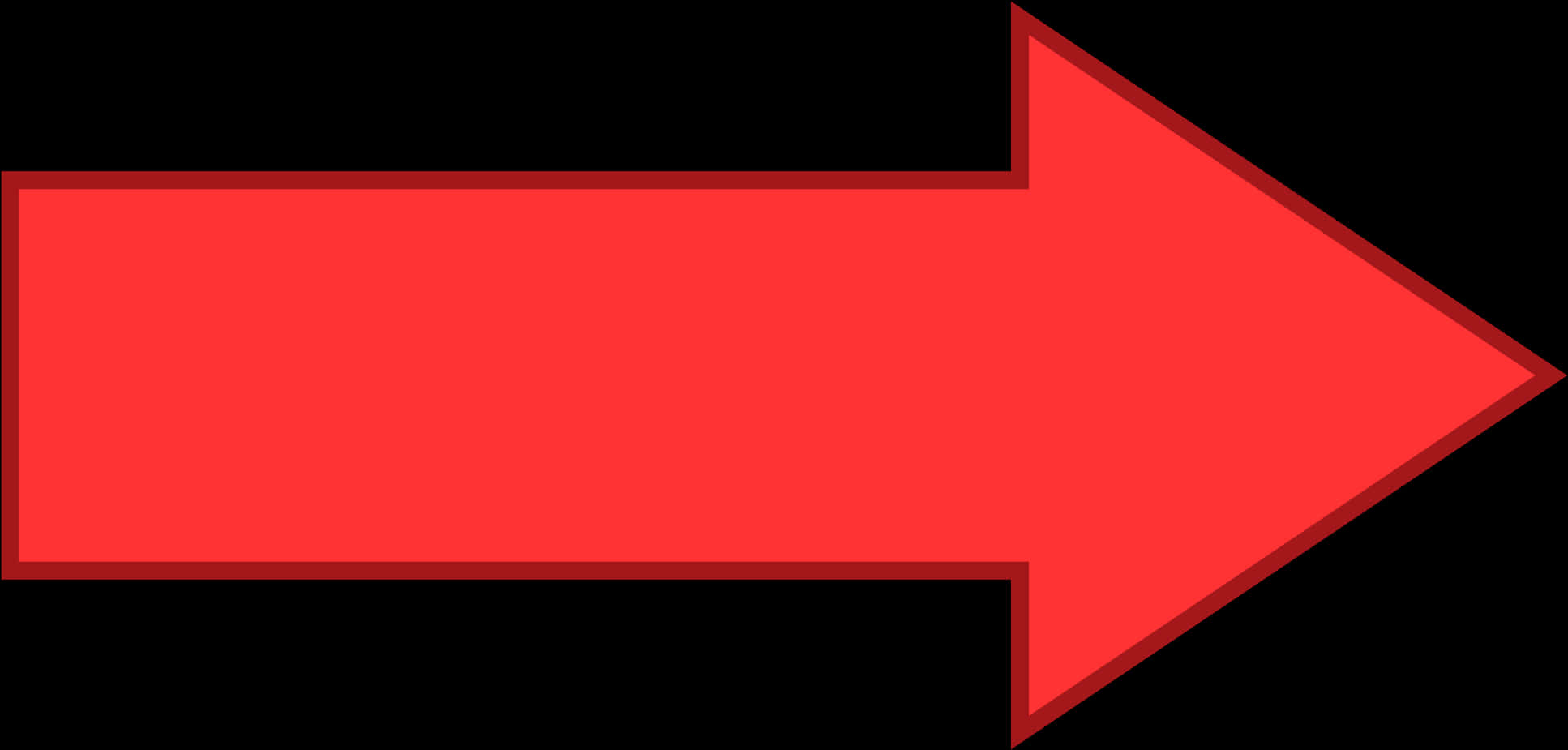 Simple Border Red Arrows