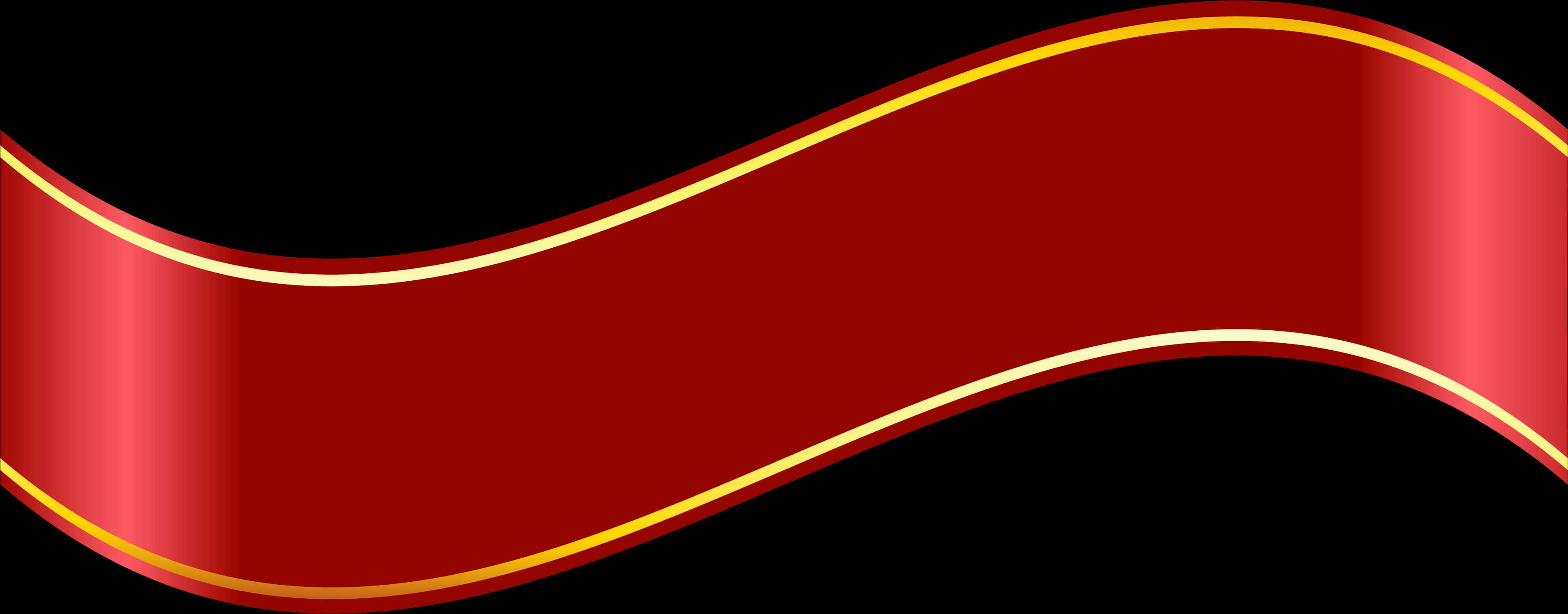 A Red And Yellow Ribbon