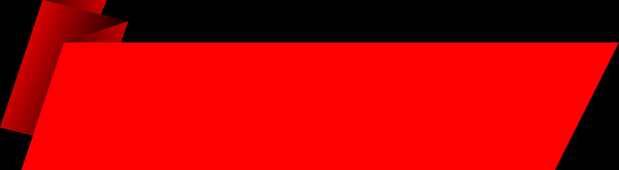 A Red And Black Rectangular Object