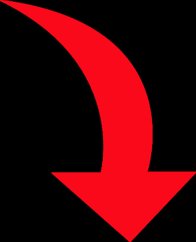 A Red Arrow Pointing Down
