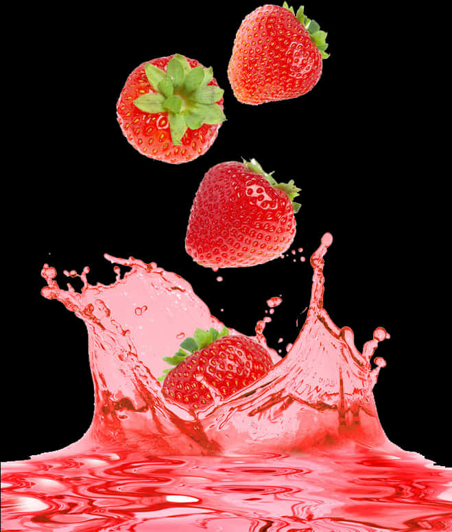 Red Juice Splash Png, Transparent Png