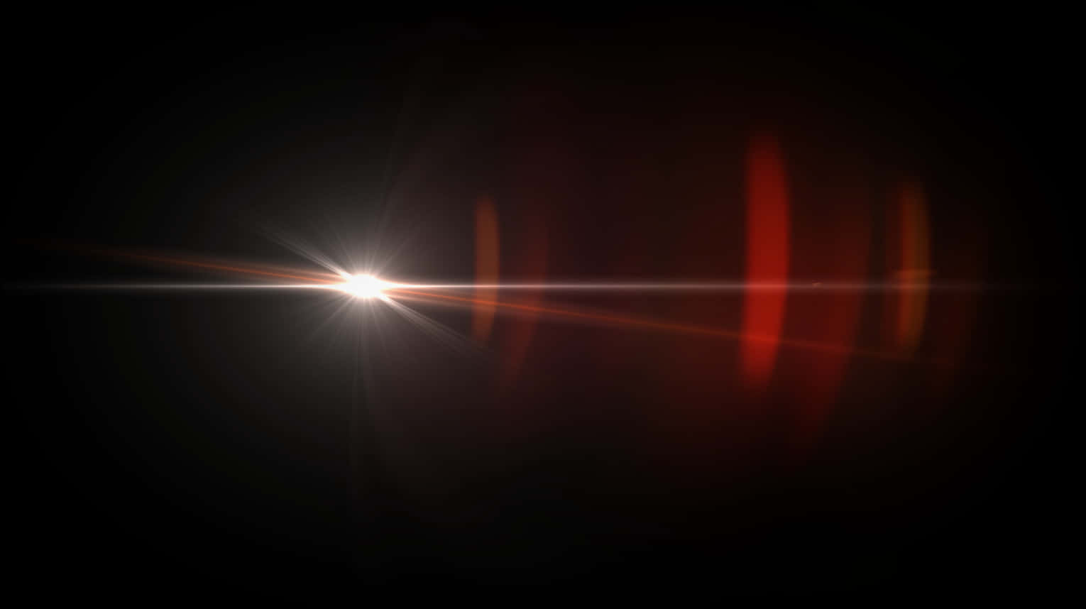 Red Lens Flare