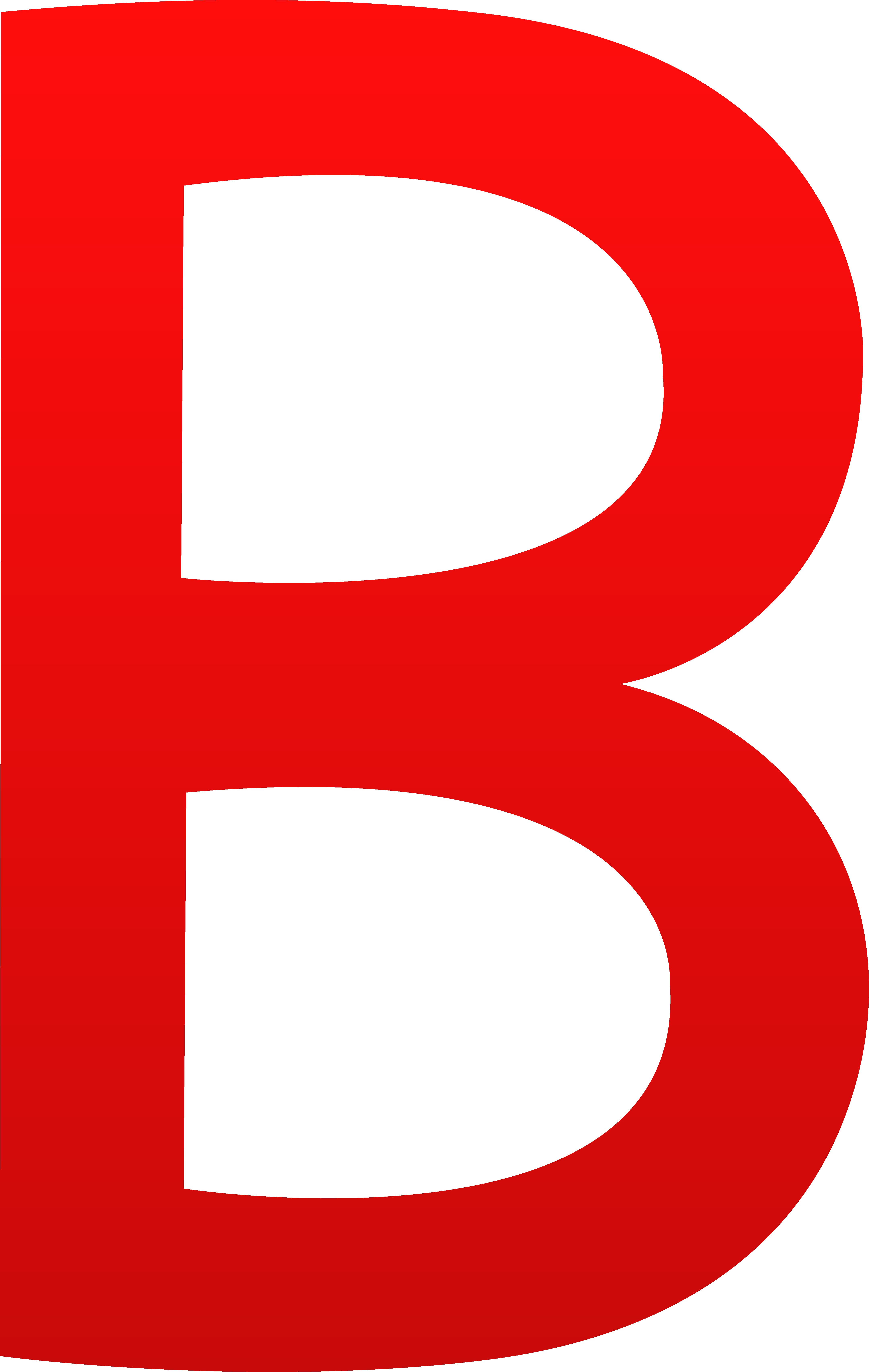 Red Letter B Clipart, Hd Png Download