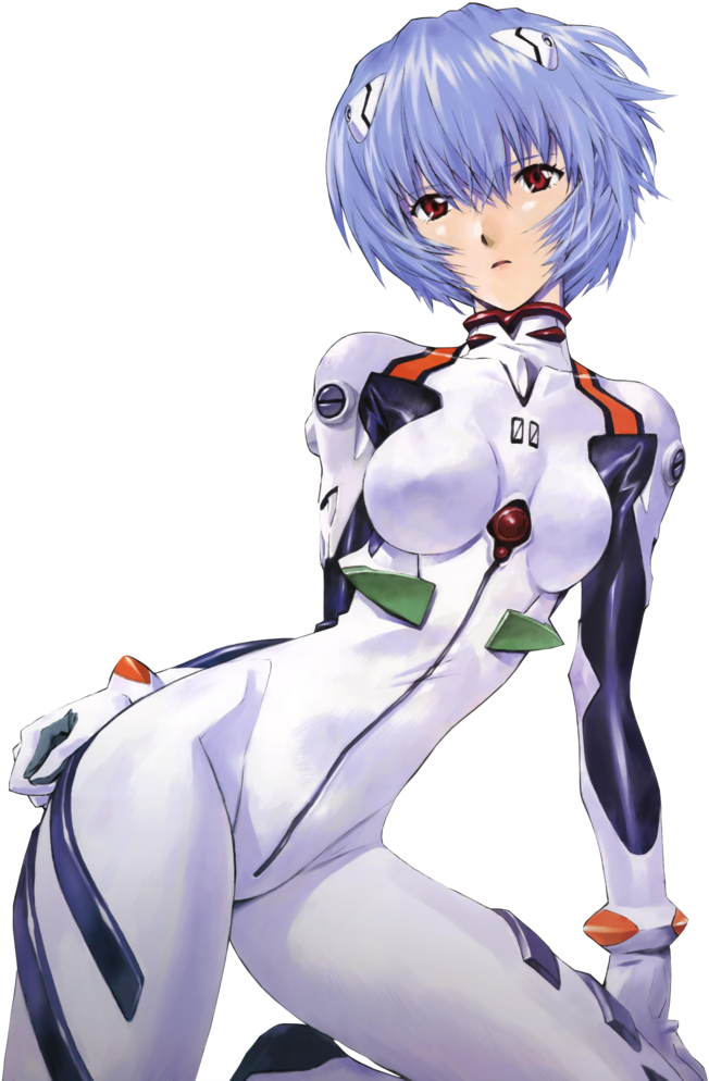 Rei Ayanami Sexy Pose, Hd Png Download