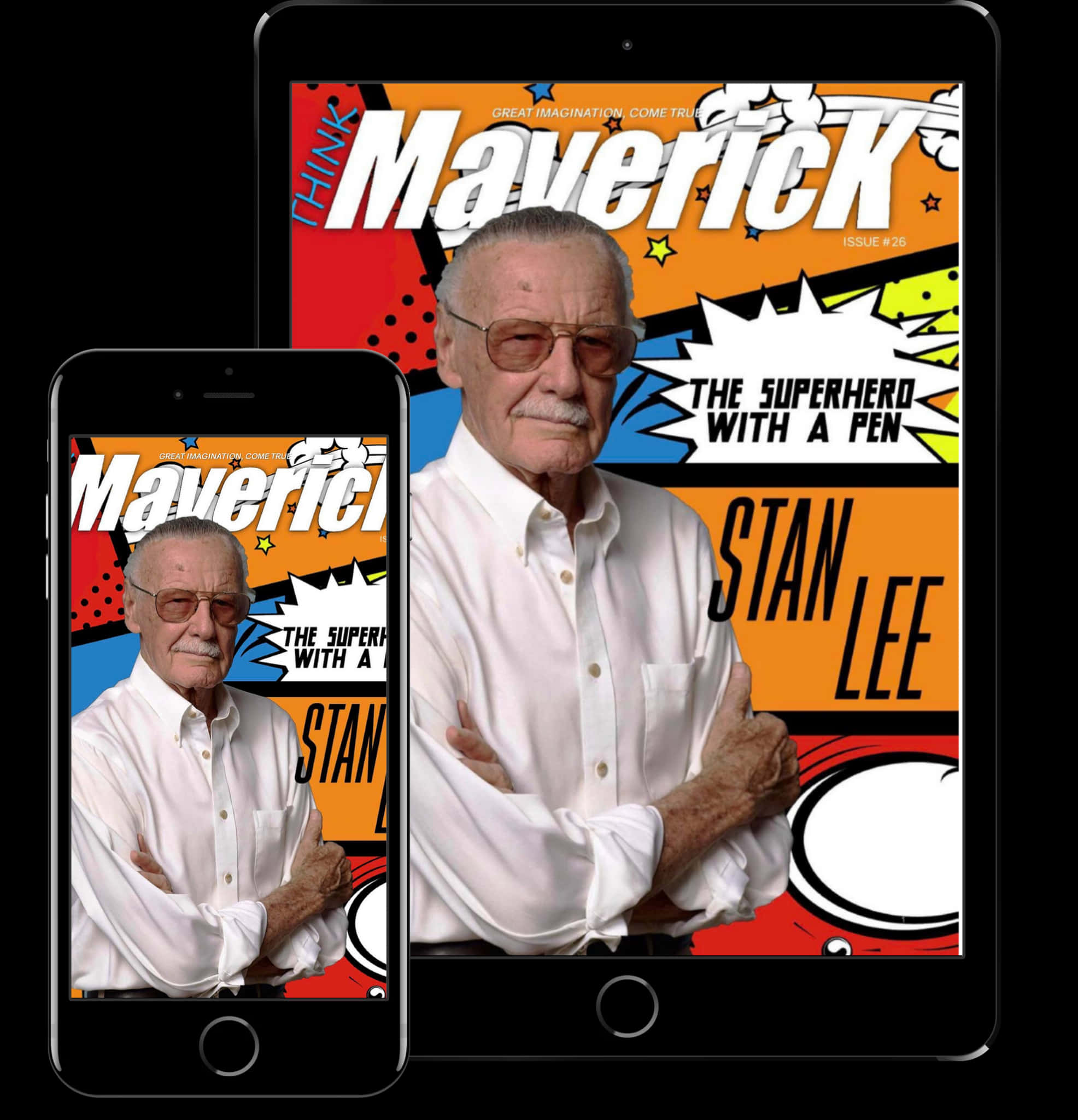 Remembering Stan Lee - Mobile Phone, Hd Png Download