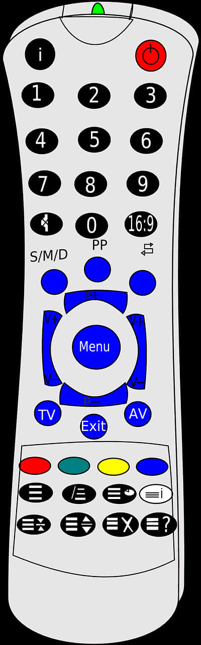 A Screen Shot Of A Remote Control