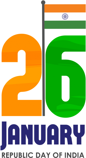 A Green And Orange Numbers On A Black Background