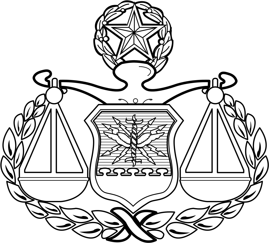 Republic Drawing Janmastmi - Air Force Judge Advocate Badge, Hd Png Download