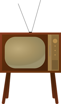 A Television On A Stand