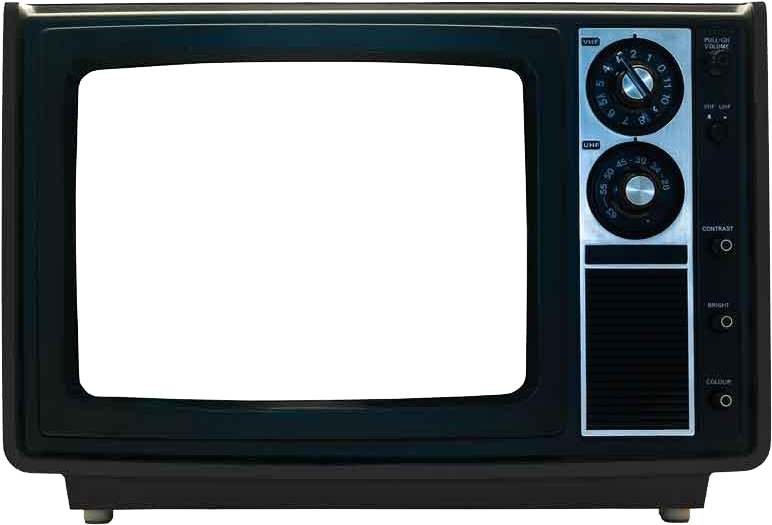 A Close Up Of A Television