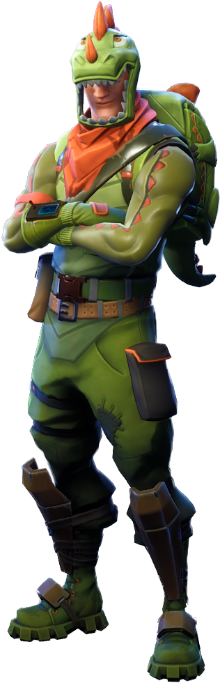 A Cartoon Character In Green Uniform