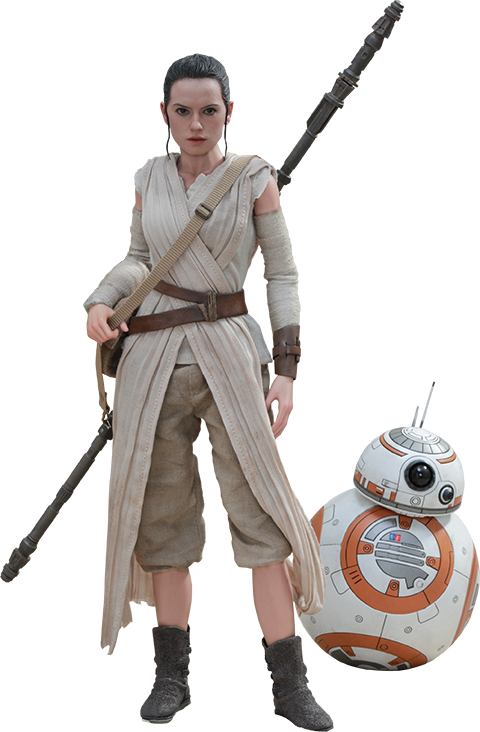 Rey And Bb8 Star Wars, Hd Png Download