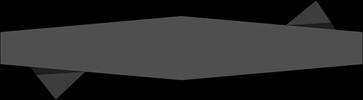 A Black And Grey Hexagon
