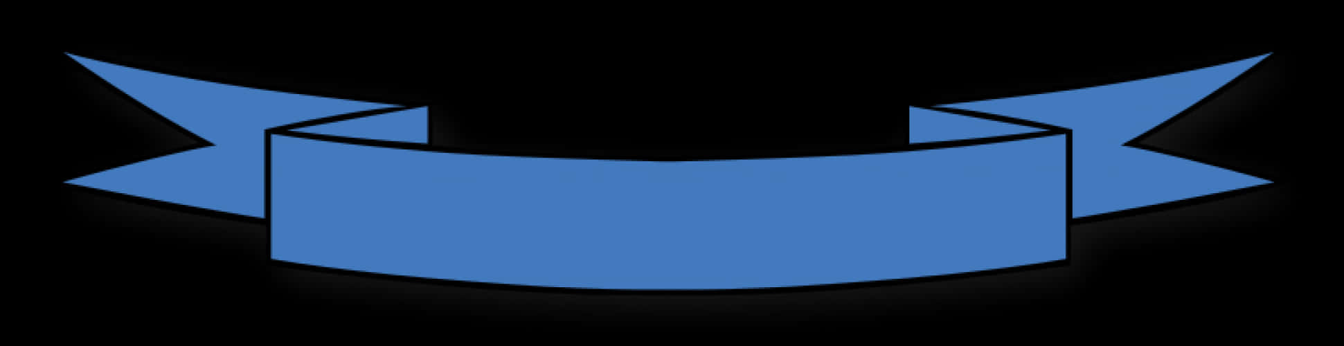 A Blue Stripe On A Black Background