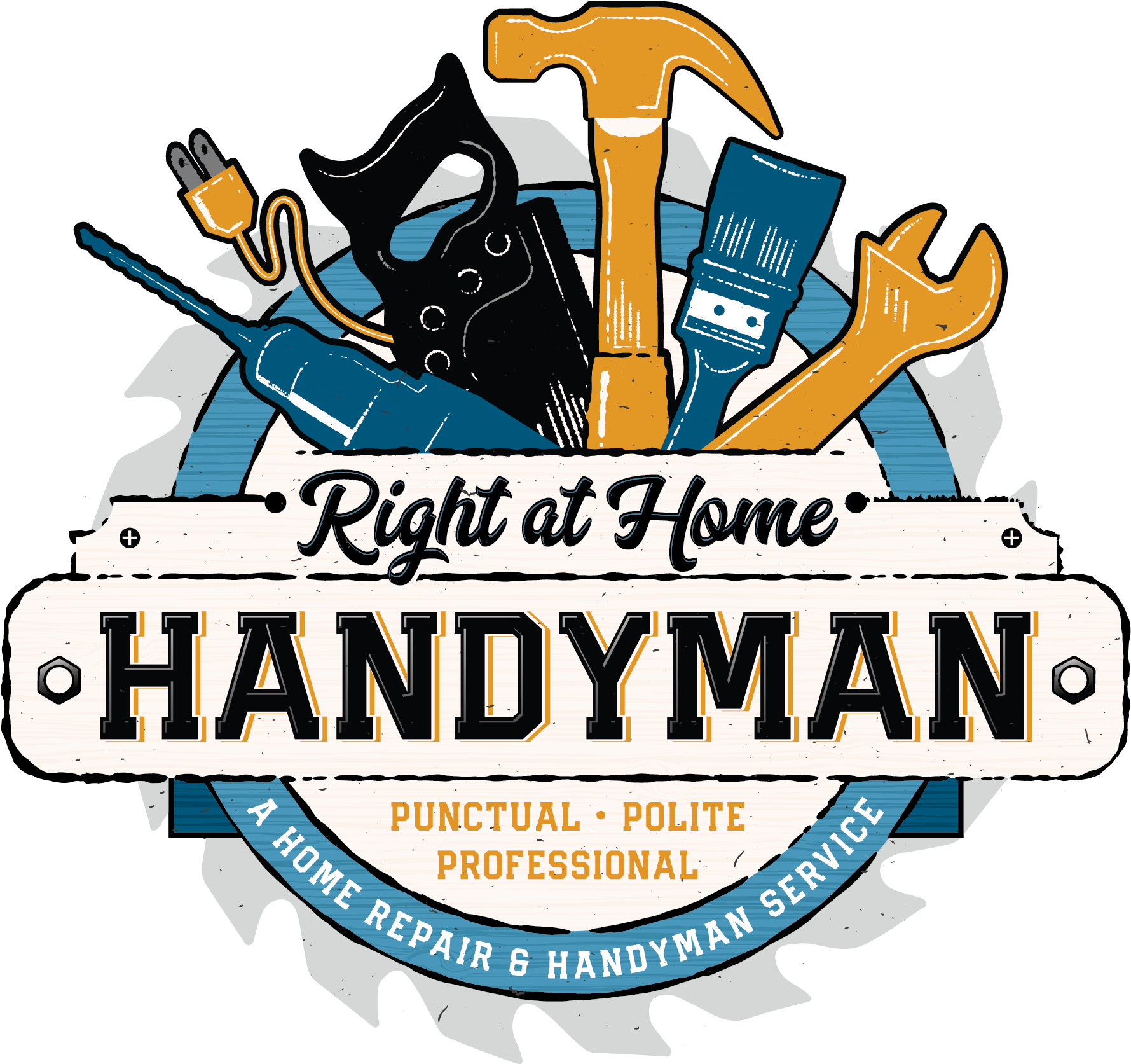 Right At Home Handyman - Graphic Design, Hd Png Download